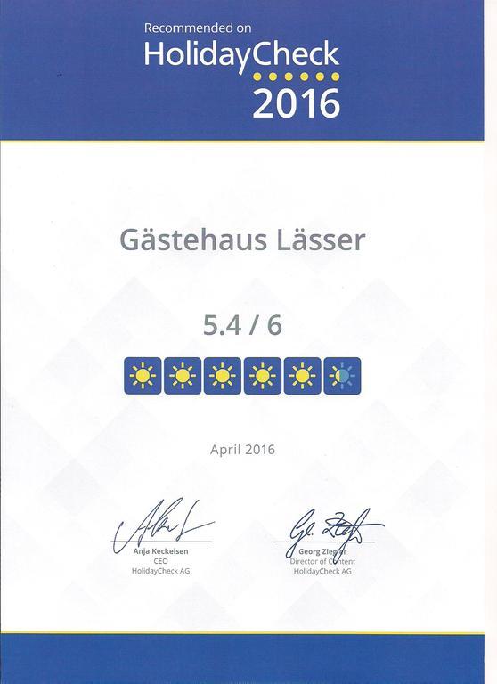 Gaestehaus Laesser Mellau Buitenkant foto